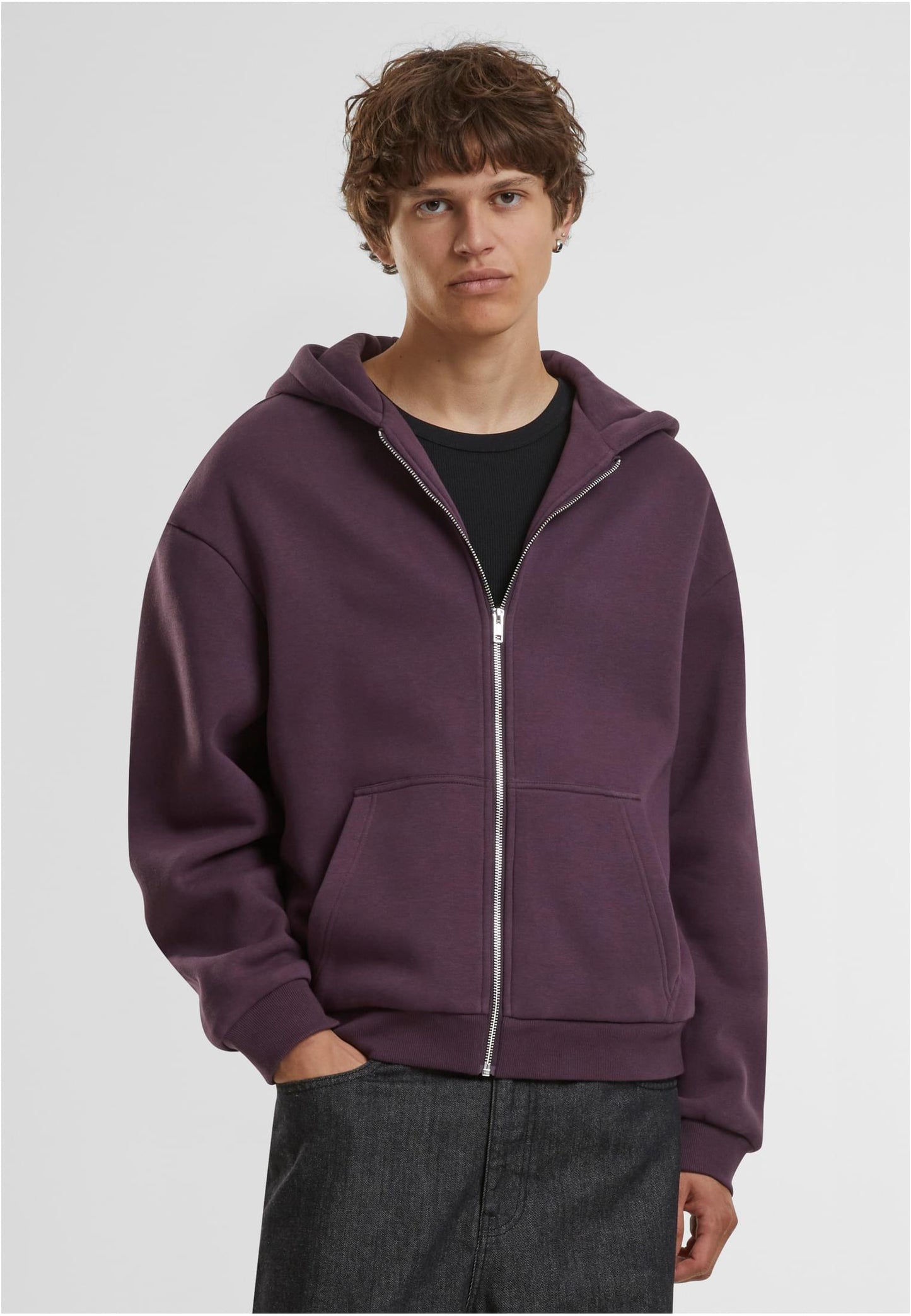 NIGHT62 Zip Hoodie Fluffy
