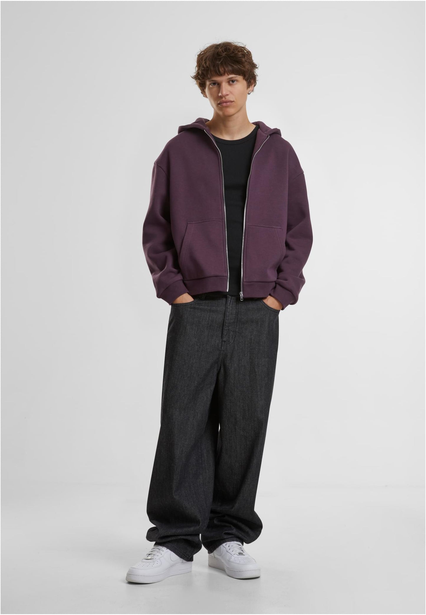 NIGHT62 Zip Hoodie Fluffy